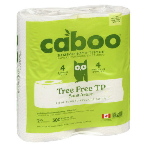 Caboo - Bamboo Bath Tissue