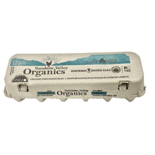 Sunshine Valley - Organic Eggs Large