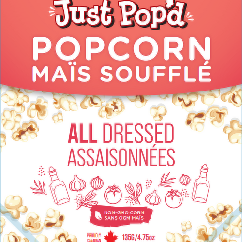 Just Popd - All Dressed Popcorn