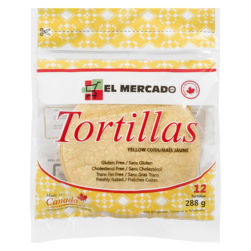 El Mercado - Tortillas Yellow Corn
