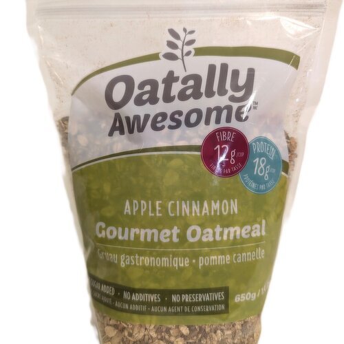 Oatally Awesome - Apple Cinnamon Gourmet Oatmeal