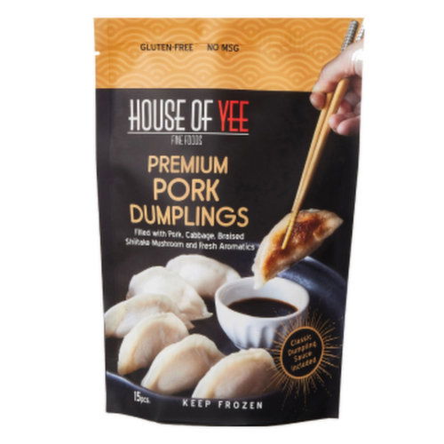 House of Yee - Frozen Premium Dumplings, Pork