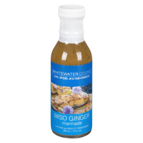 White Water Cooks - Miso Ginger Marinade