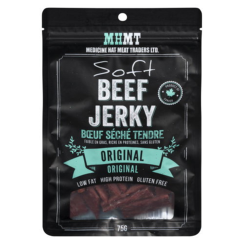 Medicine Hat Meat Traders - Soft Beef Jerky - Original