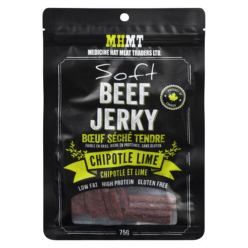 Medicine Hat Meat Traders - Soft Beef Jerky - Chipotle Lime