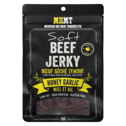 Medicine Hat Meat Traders - Soft Beef Jerky - Honey Garlic
