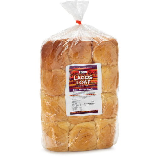 Arabelle's Bakery - Lagos Loa Bread Rolls, 12 Pack
