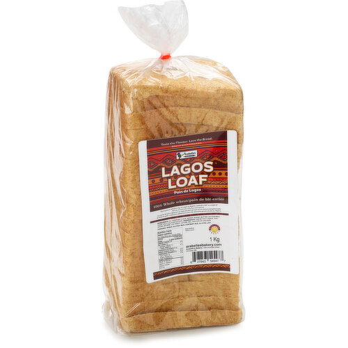 Arabelle's Bakery - Lagos Whole Wheat Bread, Sliced