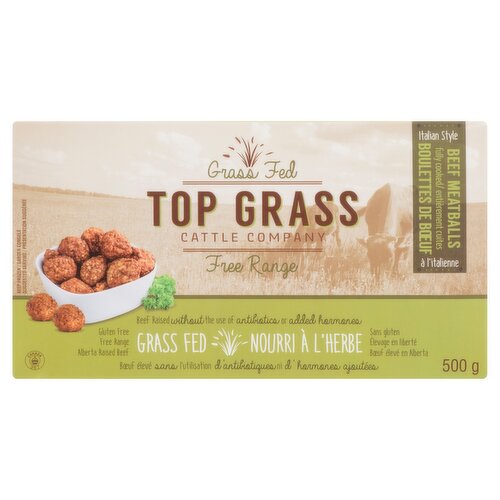 Top Grass Cattle Company - Meatballs - Italian Style