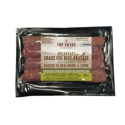 TOP GRASS - Grass fed Breakfast Sausage