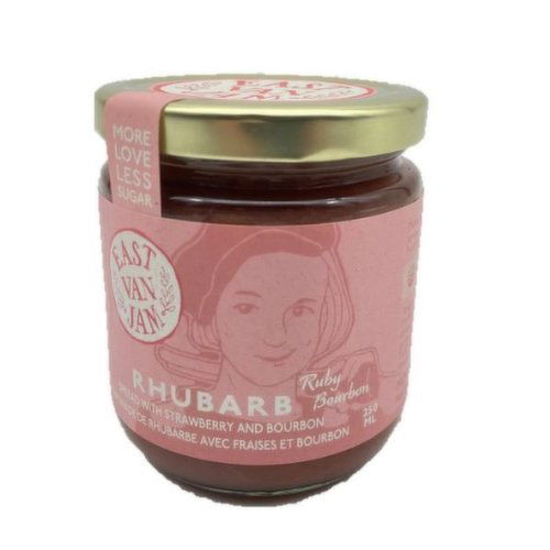 East Van Jams - Ruby Rhubarb Bourbon