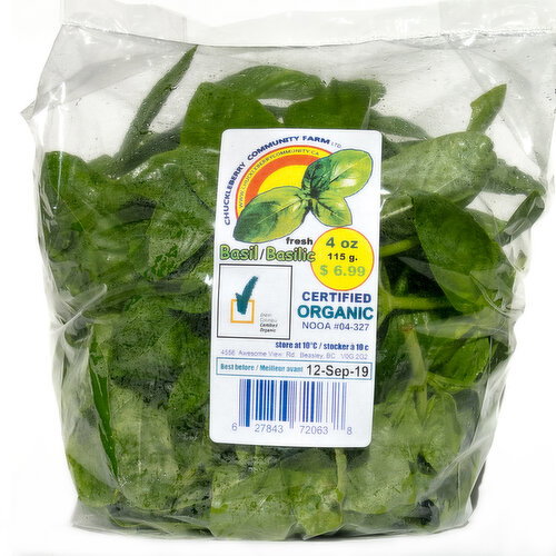 Chuckleberry Farm - Fresh Herbs - Basil