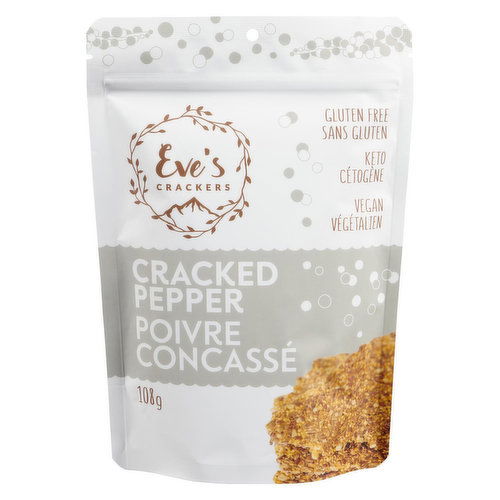 Eve's Crackers - Cracked Pepper