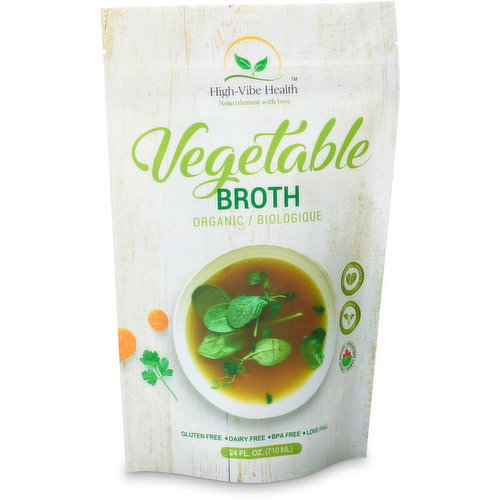 High Vibe Health - Organic Vegetable Broth