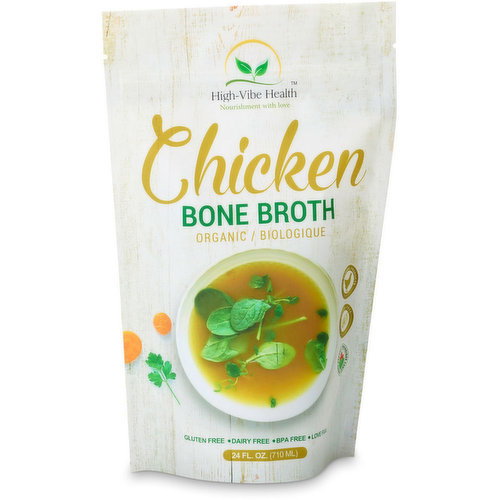 High Vibe Health - Organic Chicken Bone Broth