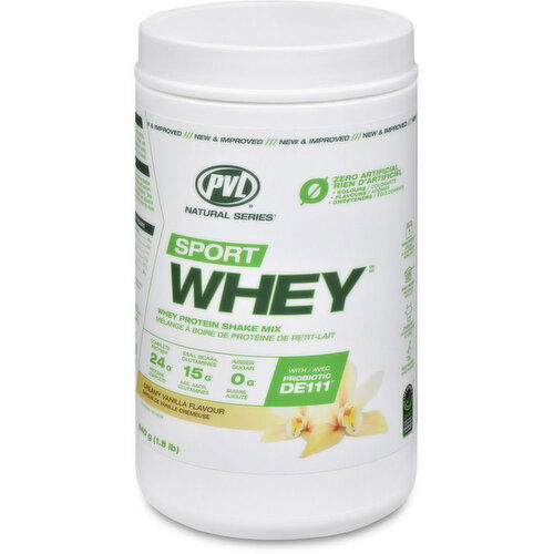 PVL SPORT - Whey Protein Shake Mix Creamy Vanilla