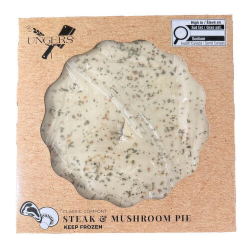 Ungers - Steak And Mushroom Pie