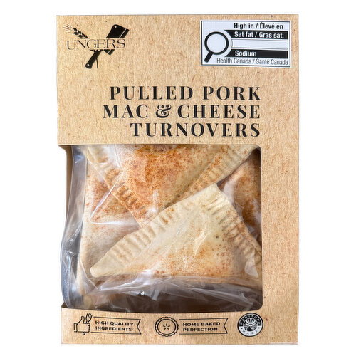 Ungers - Pulled Pork Mac & Cheese Turnovers