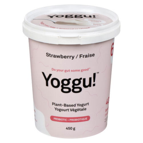 Yoggu! - Plant Based Yogurt Stawberry