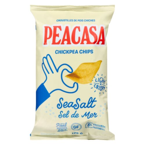 Peacasa - Chickpea Chips - Sea Salt