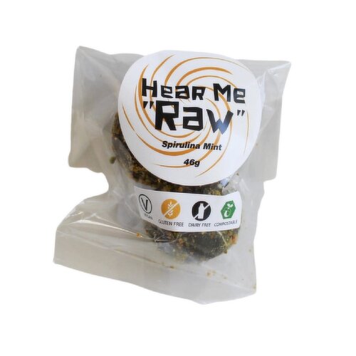HEAR ME RAW - Spirulina Mint Energy Balls