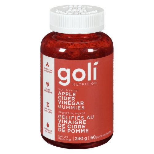 Goli Nutrition - Apple Cider Vinegar Gummies