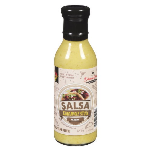 Delicioso Foods - Salsa Guacamole Style