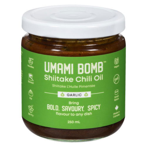 Umami - Bomb Shitake Chili Oil Garlic