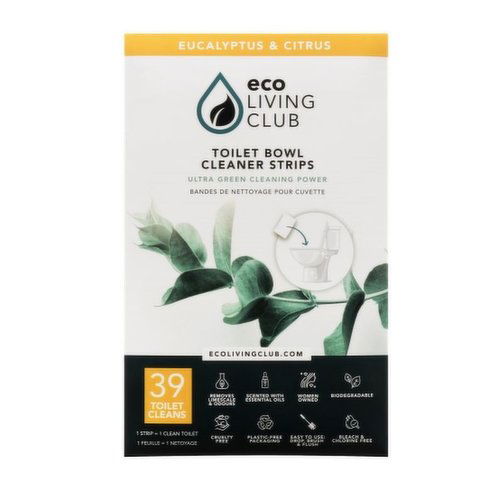 Eco Living - Toilet Bowl Cleaner Strips