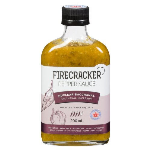 Firecracker Sauce - Pepper Sauce Nuclear Bacchanal