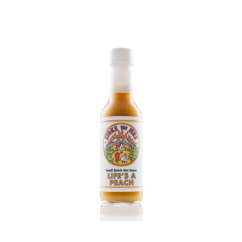 STOKE THE FIRE - Life's A Peach Small Batch Hot Sauce