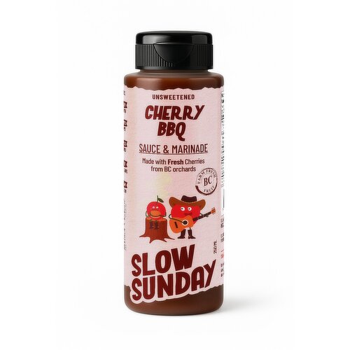 SLOW BOTTLED SUNDAY - SLOW SUNDAY Cherry BBQ Sauce