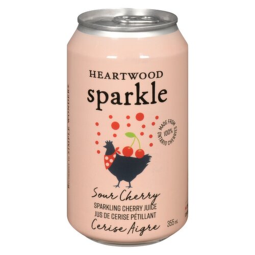 - - Heartwood Sparkling Sour Cherry Juice