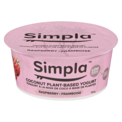 Simpla - Raspberry Coconut Yogurt