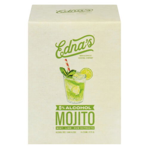 Edna's - Non-Alcoholic Cans, Mojito