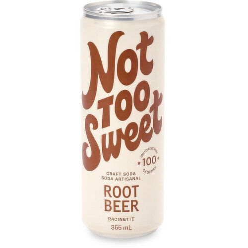 Not Too Sweet - Root Beer