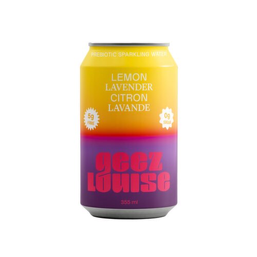Geez Louise - Sparkling Water - Lemon Lavender