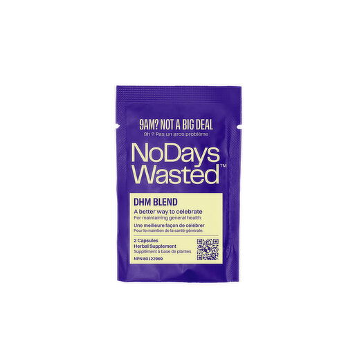NODAYSWASTED - DHM Blend Single