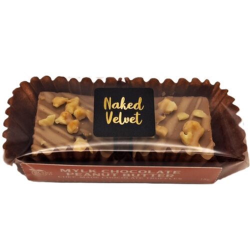 Naked Velvet - Mylk Chocolate Peanut Butter Truffles