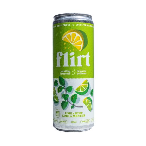flirt - Lime & Mint Sparkling Lemonade