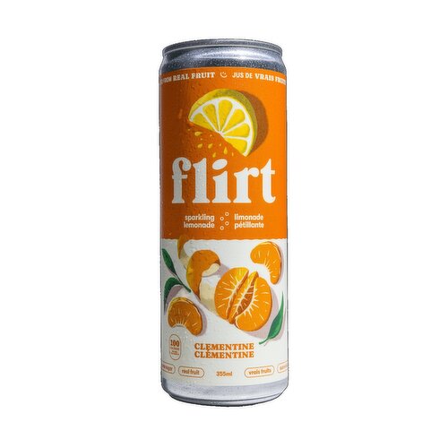 flirt - Clementine Sparkling Lemonade