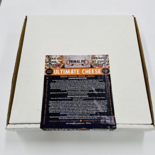 Primal Pie - Gluten Free Ultimate Cheese Pizza