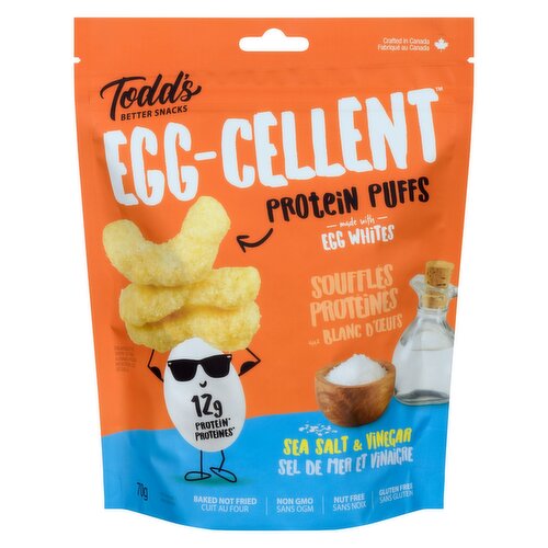 TODDS - PROTEIN PUFFS SALT & VINEGAR