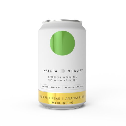 Matcha Ninja - Sparkling Pineapple Pear