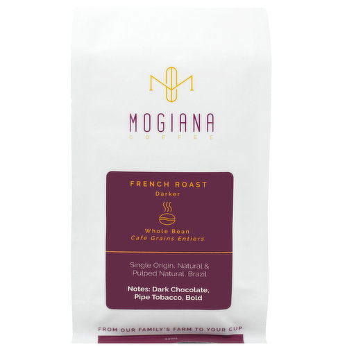 Mogiana Coffee - French Roast Whole Bean Coffee