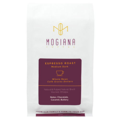 Mogiana Coffee - Espresso Roast Whole Bean Coffee