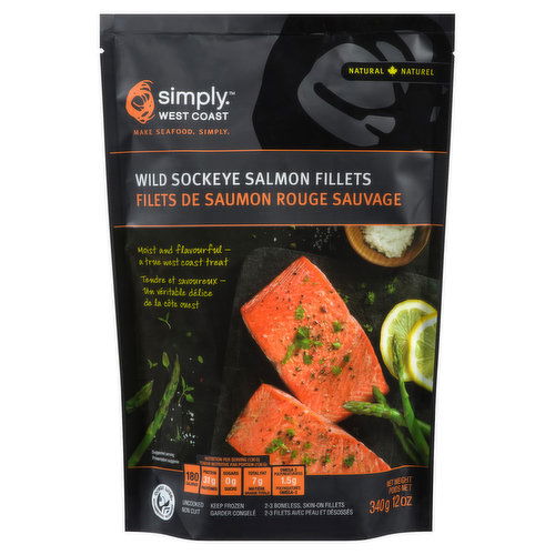 simply WEST COAST - Sockeye Salmon Portions