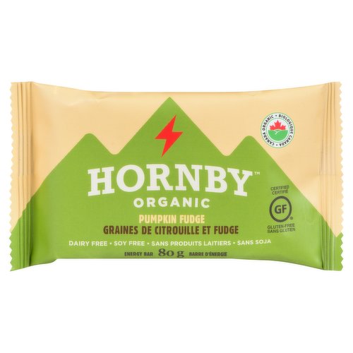 Hornby Organic - Energy Bar, Pumpkin Fudge