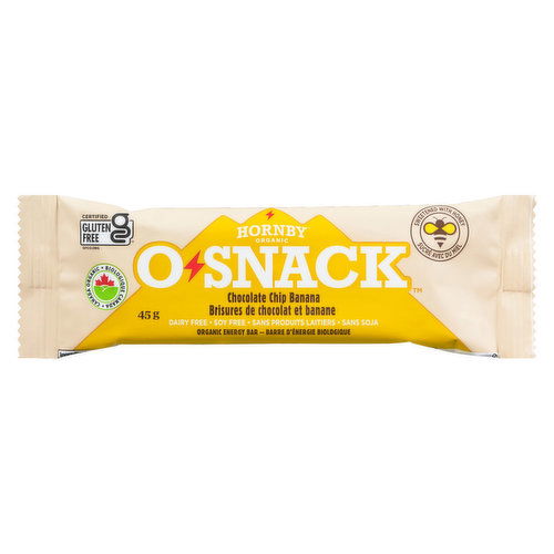 Hornby Organic - O Snack Bar Chocolate Chip Banana