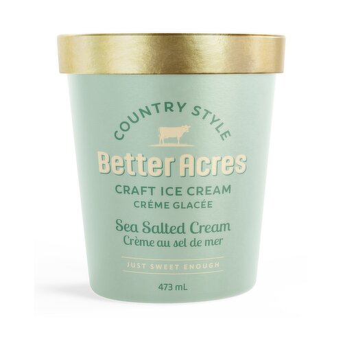Better Acres - Country Style Craft Sea Salted Ice Cream
